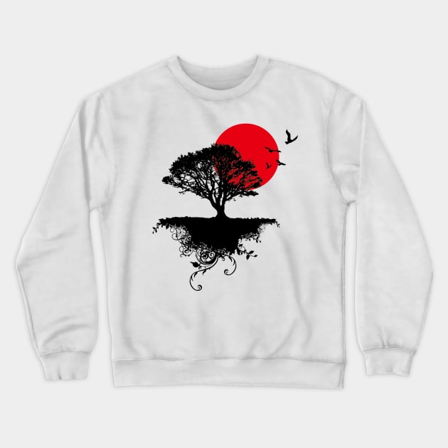 Tree of the life Crewneck Sweatshirt by hiima